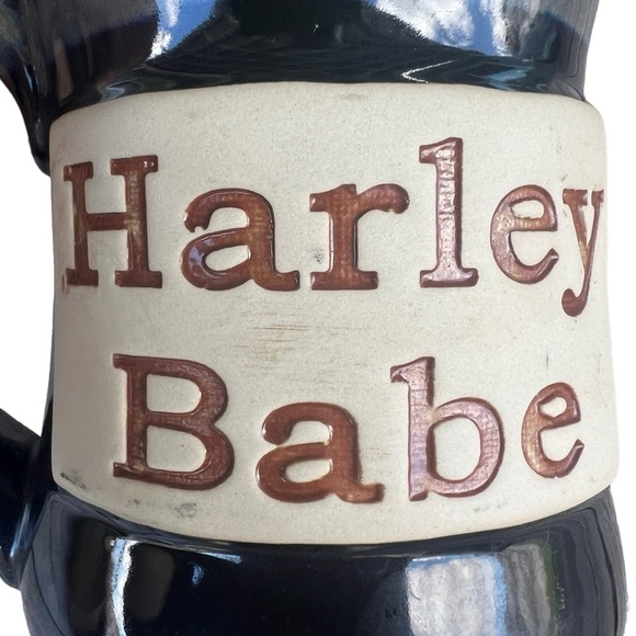 Tumbleweed Pottery HARLEY BABE Large Stoneware Coffee Mug Ombre Drip Glaze 20 Oz - Picture 9 of 11